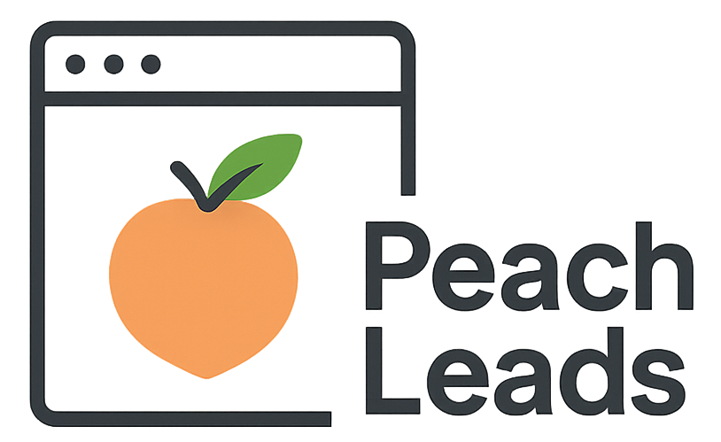 Peach Leads logo